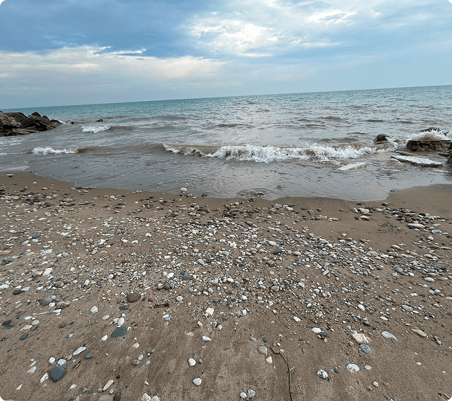 Waves on the Beach