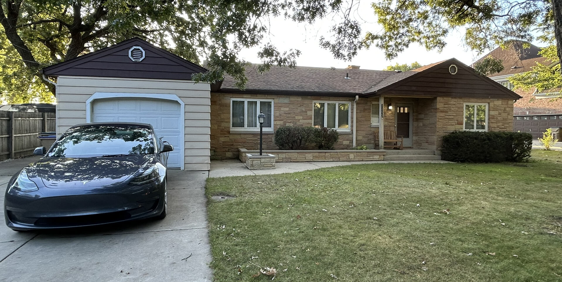 Front of Lake House